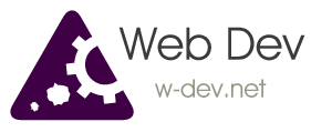 Web application developer (logo)